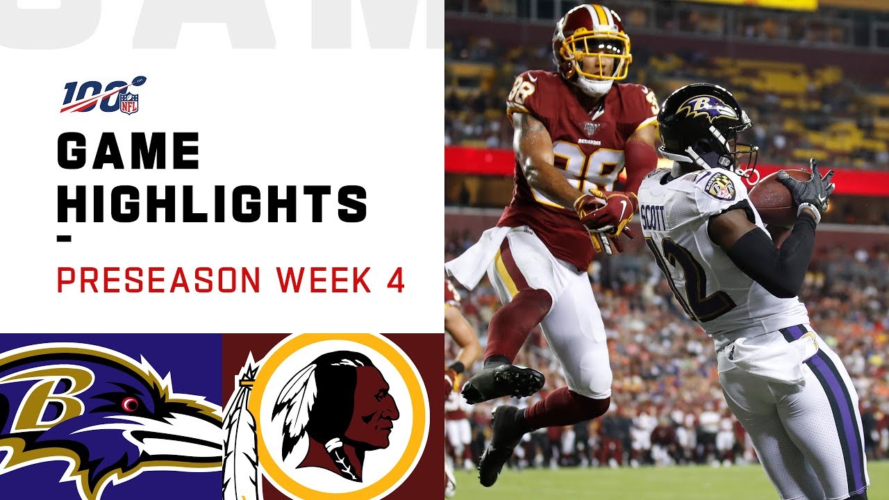 NFL 2019 Week 4 Highlights - Ravens vs. Redskins