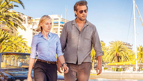 Elen Rhys Julian Looman in First Trailer for BBC One new detective drama The Mallorca Files