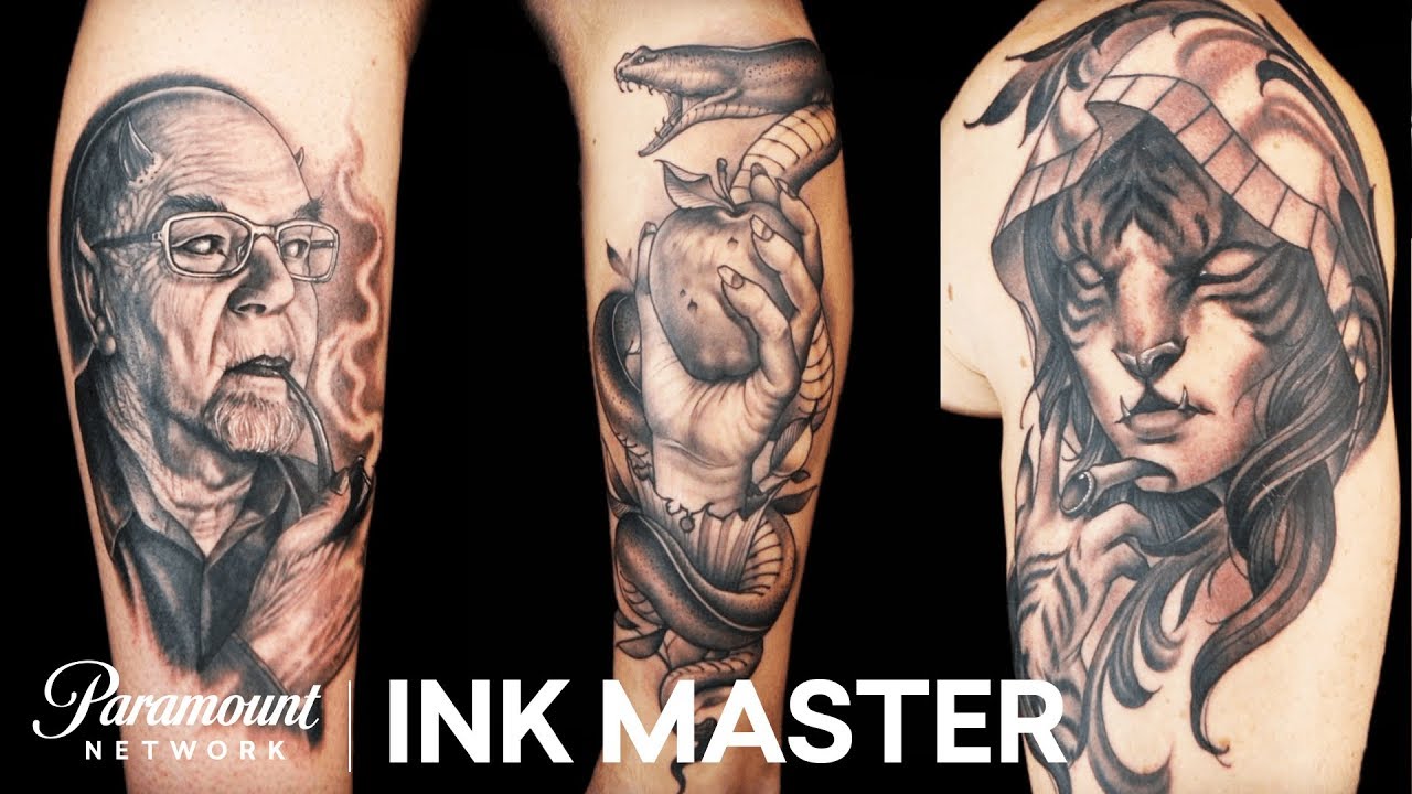 Ink Master Which is the best Freehand Tattoos Compilation