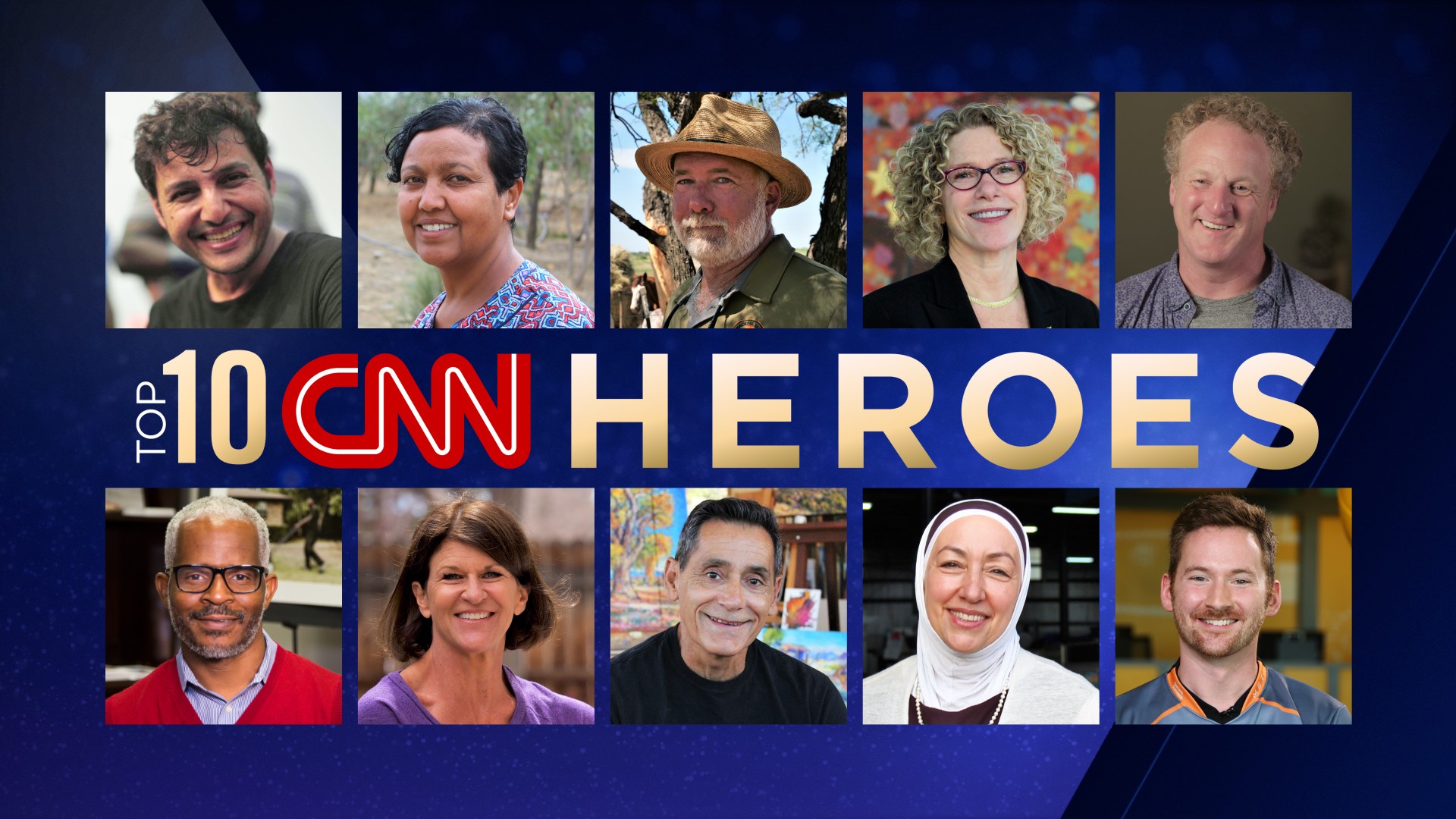 Top 10 CNN Heroes 2019 An All-star Tribute Will Air Live December 8th