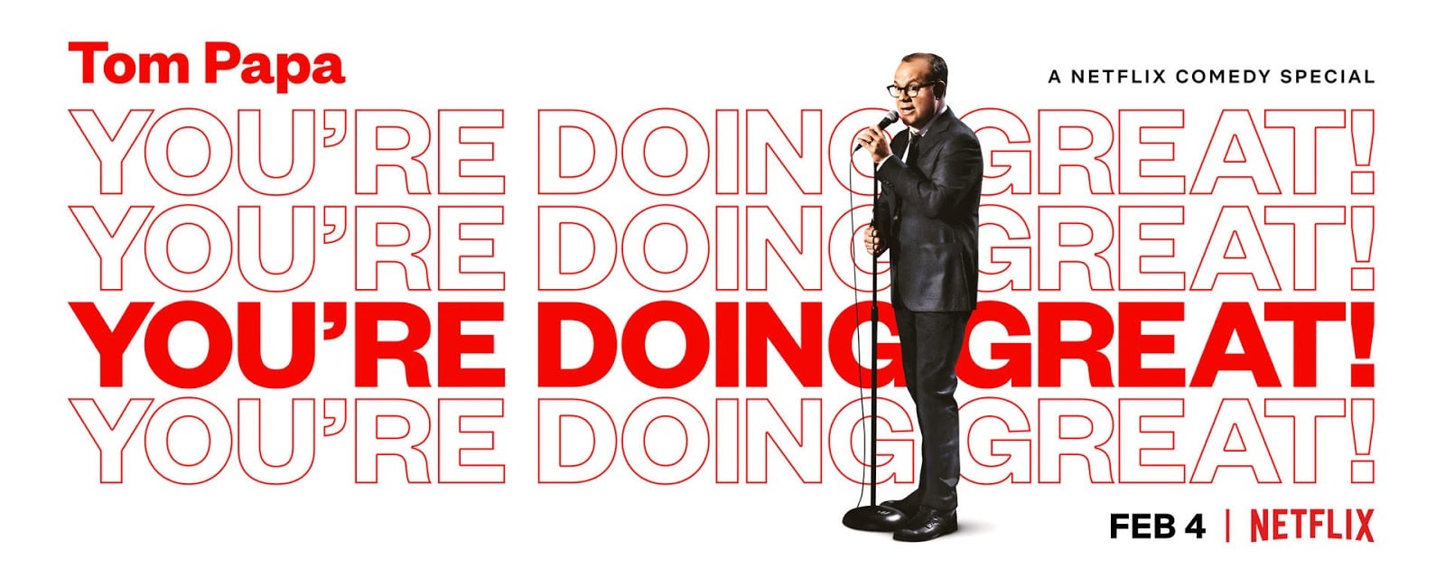 Netflix Stand-Up Comedy Special - Tom Papa Youre Doing Great! Trailer