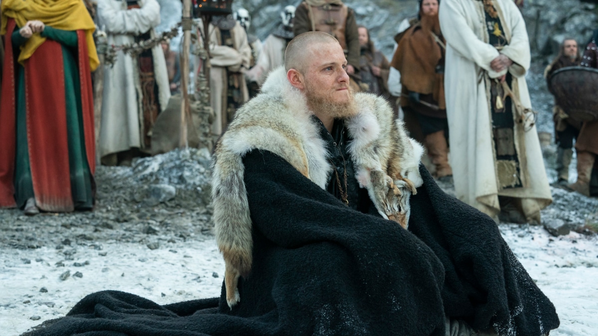 Vikings season 6 episode 8Alexander Ludwig stars as Bjorn Ironside. Pic credi Jonathan Hession- History Channel
