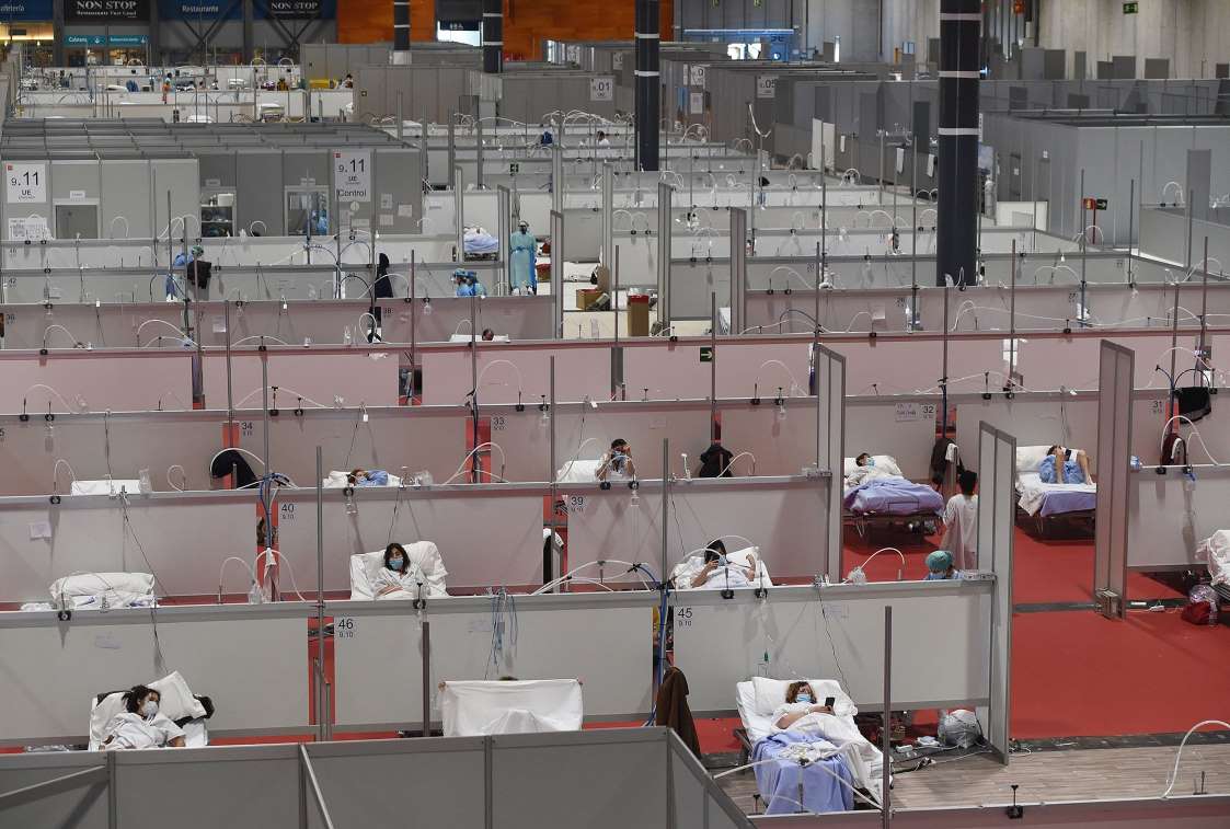 Spains Coronavirus Cases Rise to 124,736, Surpassing Italy