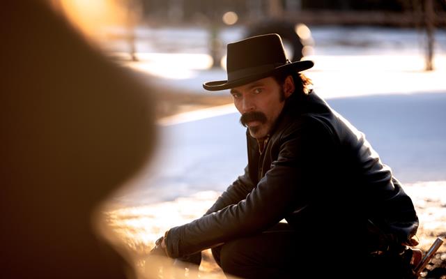 Doc Holliday, played by Tim Rozon, stars on Wynonna Earp Season 4 Episode 5.