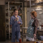 Supernatural Season 15 Episode 13 - Last Holiday - Pictured (L-R): Alexander Calvert as Jack and Meagen Fay as Mrs. Butters --