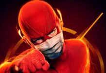 The Flash 2021 Poster – Real Heroes Wear Masks The Flesh 2021 Poster