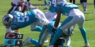 NFL Updates Week 6: Nick Foles Gets Picked Off on Scrambling Throw NFL Updates Week 6: Nick Foles Gets Picked Off on Scrambling Throw