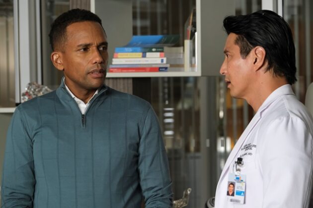 The Good Doctor Season 4 Episode 3 Photo - HILL HARPER, WILL YUN LEE