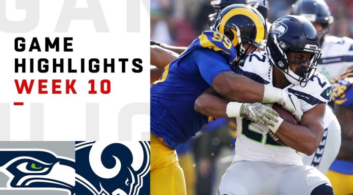 NFL 2020 Week 10 Highlights Seahawks vs. Rams