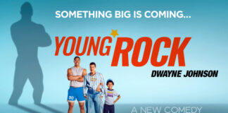 Dwayne Johnson’s NBC Sitcom Series “Young Rock” hits on February 16. Young-Rock-key-art