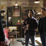 Riverdale season 5 episode 7 “Chapter Eighty-Three: Fire In The Sky” -- Image Number: RVD507b_0040r -- Pictured (L-R): Drew Ray Tanner as Fangs Fogarty and Casey Cott as Kevin Keller -- Photo: Bettina Strauss/The CW -- © 2021 The CW Network, LLC. All Rights Reserved.
