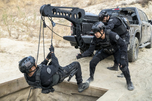 SWAT Season 4 Episode 10 Buried Photos