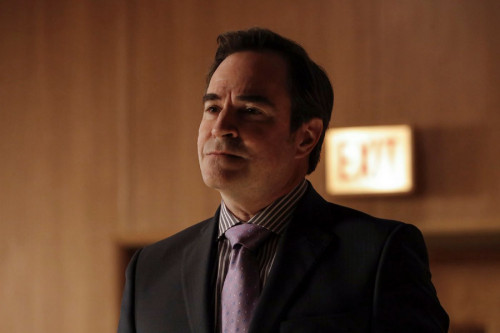 THE BLACKLIST -- "The Fribourg Confidence (#140)" Episode 805 -- (Pictured: Roger Bart as Scooter Rovenpor -- (Photo by: Will Hart/NBC)