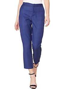 BB Dakota Navy Color Cropped Pants