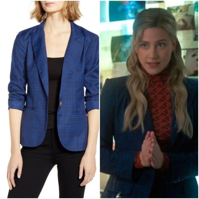 Betty Cooper BB Dakota Trail Blazer Plaid Blazer Worn on Riverdale Season 5 Episode 4 