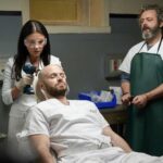 PRODIGAL SON: L-R: Catherine Zeta-Jones and Michael Sheen in the “Face Value” episode of PRODIGAL SON airing Tuesday, March 2 (9:01-10:00 PM ET/PT) on FOX. ©2021 Fox Media LLC Cr: Phil Caruso/FOX