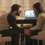 JAMES RODAY RODRIGUEZ, FLORIANA LIMA holding hands in A Million Little Things Season 3 Episode 8 Photos