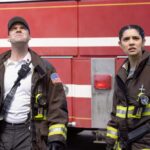 Chicago Fire Season 9 Episode 13 Photos Jesse Spencer as Matthew Casey, Miranda Rae Mayo as Stella Kidd