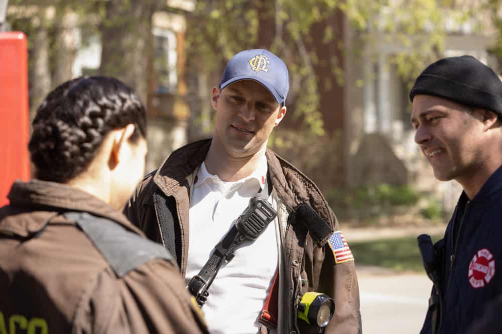 Chicago Fire Season 9 Episode 13 Photos Jesse Spencer as Matthew Casey, Taylor Kinney as Kelly Severide