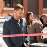 Chicago PD season 8, episode 13 Photos Patrick John Flueger as Adam Ruzek, Marina Squerciati as Kim Burgess, Jason Beghe as Hank Voight