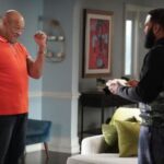 PETER MACKENZIE, ANTHONY ANDERSON, JEFF MEACHAM in Black-ish Season 7 Episode 21 Photos