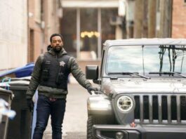 LaRoyce Hawkins as Kevin Atwater in Chicago PD Season 8 Episode 14