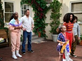 TIKA SUMPTER, MARK-PAUL GOSSELAAR, MYKAL-MICHELLE in Season Finale Mixed-ish Season 2 Episode 13 - Forever Young