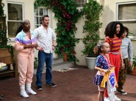 TIKA SUMPTER, MARK-PAUL GOSSELAAR, MYKAL-MICHELLE in Season Finale Mixed-ish Season 2 Episode 13 - Forever Young