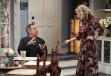 Last Man Standing Season 9 Episode 19 “Murder, She Wanted” Photos + Promos last man standing season 9 episode 19 Photos Tim Allen and Nancy Travis