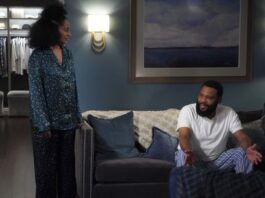 TRACEE ELLIS ROSS, ANTHONY ANDERSON in Black-ish Season 7 Episode 21 Photos