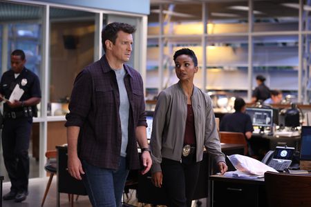The Rookie Season 4 Episode 1 NATHAN FILLION, MEKIA COX