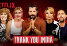 The Professor And Team Money Heist Have A Message For Fans: “Namaste, India” Namaste India says Professor Alvaro Morte-compressed