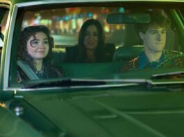 L-R: Hannah Alligood as Frankie, Pamela Adlon as Sam Fox and Aidan Harman as Brigham Suzanne Tenner -FX