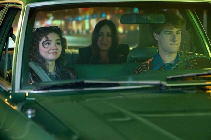 L-R: Hannah Alligood as Frankie, Pamela Adlon as Sam Fox and Aidan Harman as Brigham Suzanne Tenner -FX