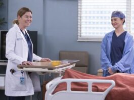 Greys Anatomy Season 18 Episode 11 ELLEN POMPEO, CATERINA SCORSONE