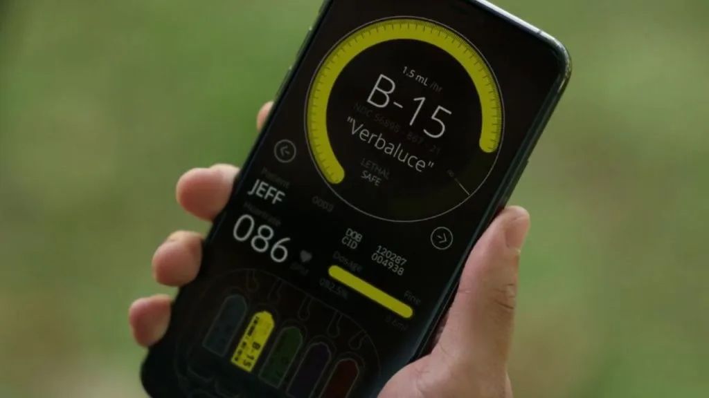 Verbaluce in Spiderhead-