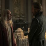 House of the Dragon Episode 4- Photo Ser Otto Hightower (Rhys Ifans) and the king