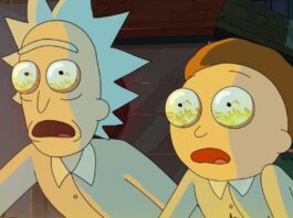 Rick and Morty Season 6 Episode 1 - Rick and Morty stuck in space