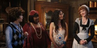 Ghosts Season 2 Episode 5: Sam and Jay’s Halloween party goes terrible. Ghosts Season 2 Episode 5: Sam and Jay's Halloween party goes terrible.