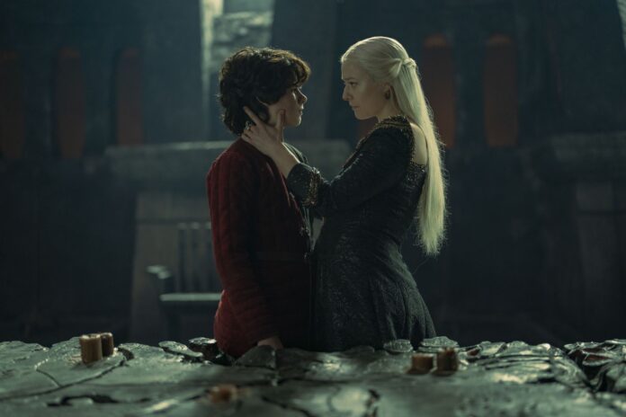 House of the Dragon Episode 10 The Black Queen Leaked elliot-grihault-emma-d-arcy-