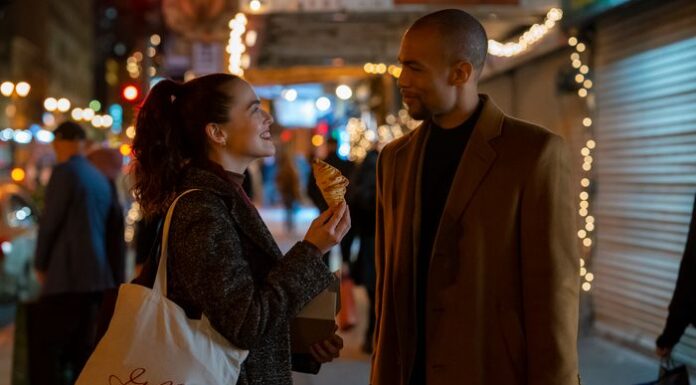 Something from Tiffanys Movie Zoey Deutch and Kendrick Sampson