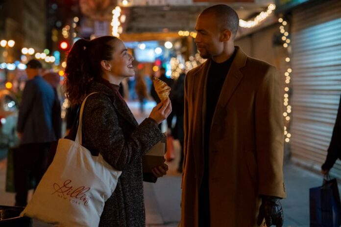 Something from Tiffanys Movie Zoey Deutch and Kendrick Sampson