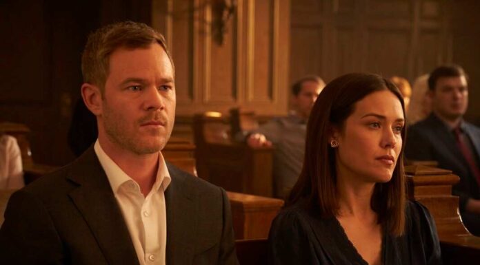 Aaron Ashmore and Megan Boone in Accused season 1 episode 2