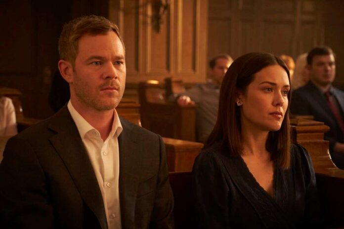 Aaron Ashmore and Megan Boone in Accused season 1 episode 2