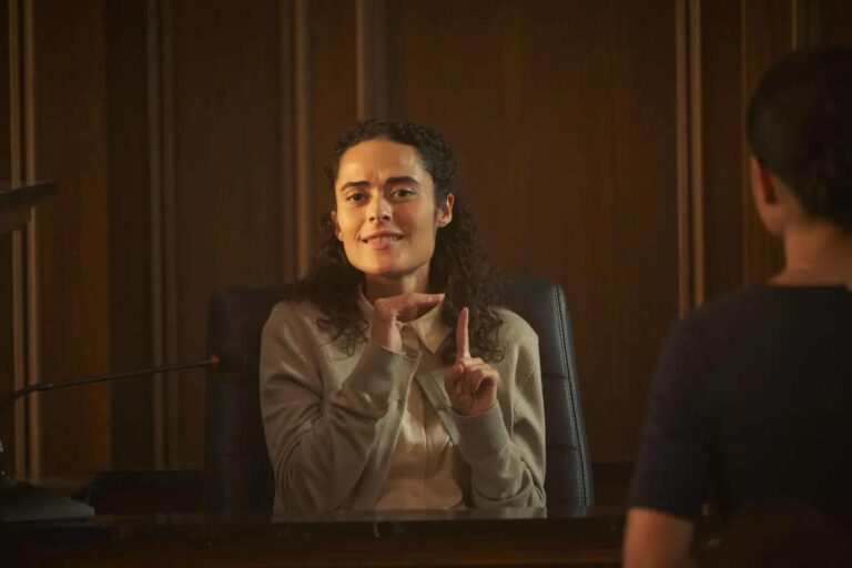 ‘Accused’ Episode 2 [Ava's Story] Stephanie Nogueras as Deaf Surrogate 