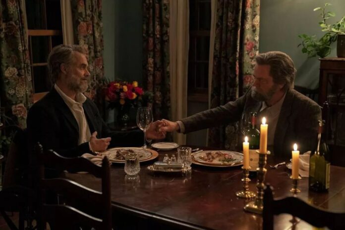 The Last of Us Eps 3 Frank (Murray Bartlett) and Bill (Nick Offerman) eat their last meal together