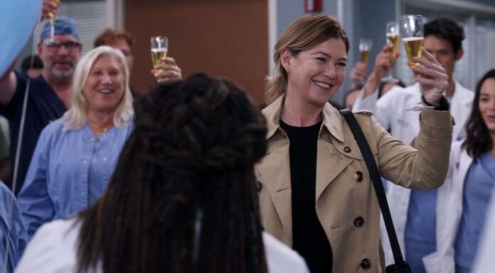 “I’ll Follow the Sun” – On Meredith’s last day at Grey Sloan, the doctors plan a goodbye surprise