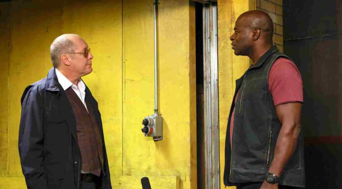 Red and Dembe in The Blacklist Season 10 Episode 1