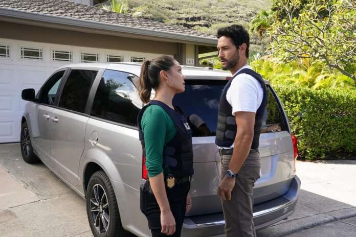 ncis-hawaii-season-2-episode-14-Vanessa Lachey as Jane Tennant and Noah Mills as Jesse Boone