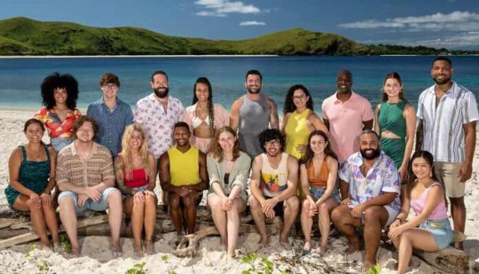 Survivor 44 - 18 Cast in Fiji
